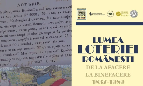 Afiș   Expoziția Lumea loteriei românești la Muzeul Județean Teleorman 19 08 2025 jpg