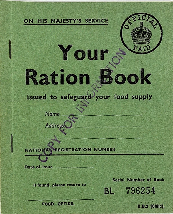 sample uk childs ration book ww2 jpg jpeg