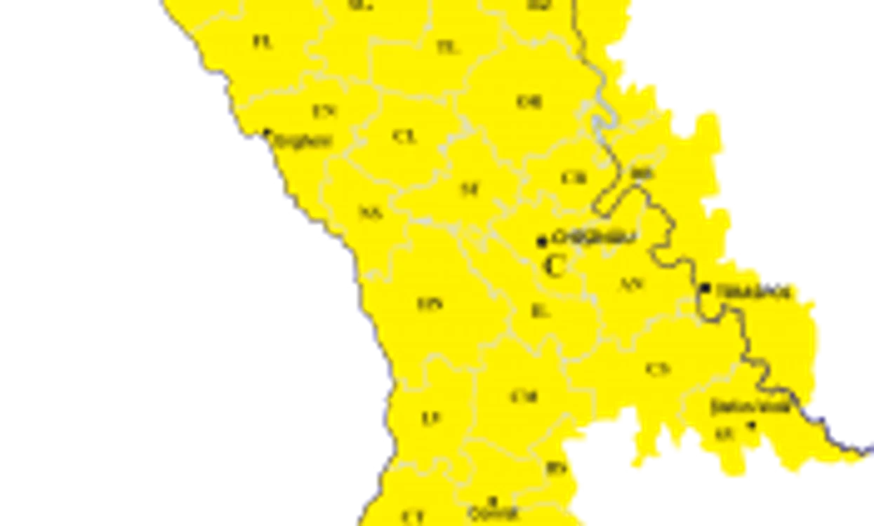Meteorologii au emis cod galben de caniculă, vijelii şi grindină