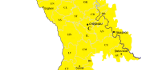 Meteorologii au emis cod galben de caniculă, vijelii şi grindină
