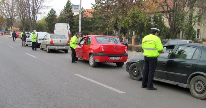 Poliţiştii rutieri. FOTO: Arhivă