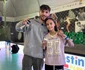 Fiica artistei, Evelin (10 ani), este și ea pasionată de muzică, încă de mică, dar și de kendama