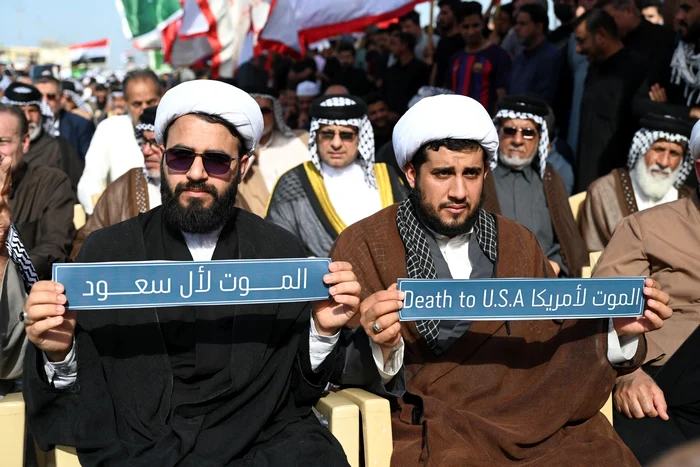 Demonstrații protestează față de atacurile asupra Iranului FOTO Profimedia