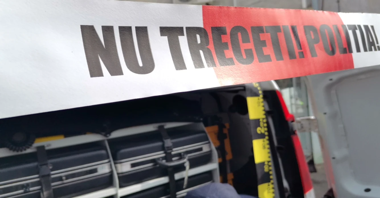 Agresorul a fost reținut de polițiști FOTO: arhiva/A.M.
