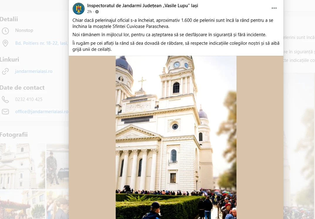 Pelerinajul oficial s-a încheiat, dar oamenii stau încă la rând