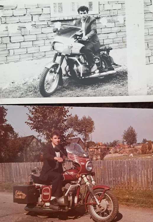Pe motoclicletă Arhivă personală