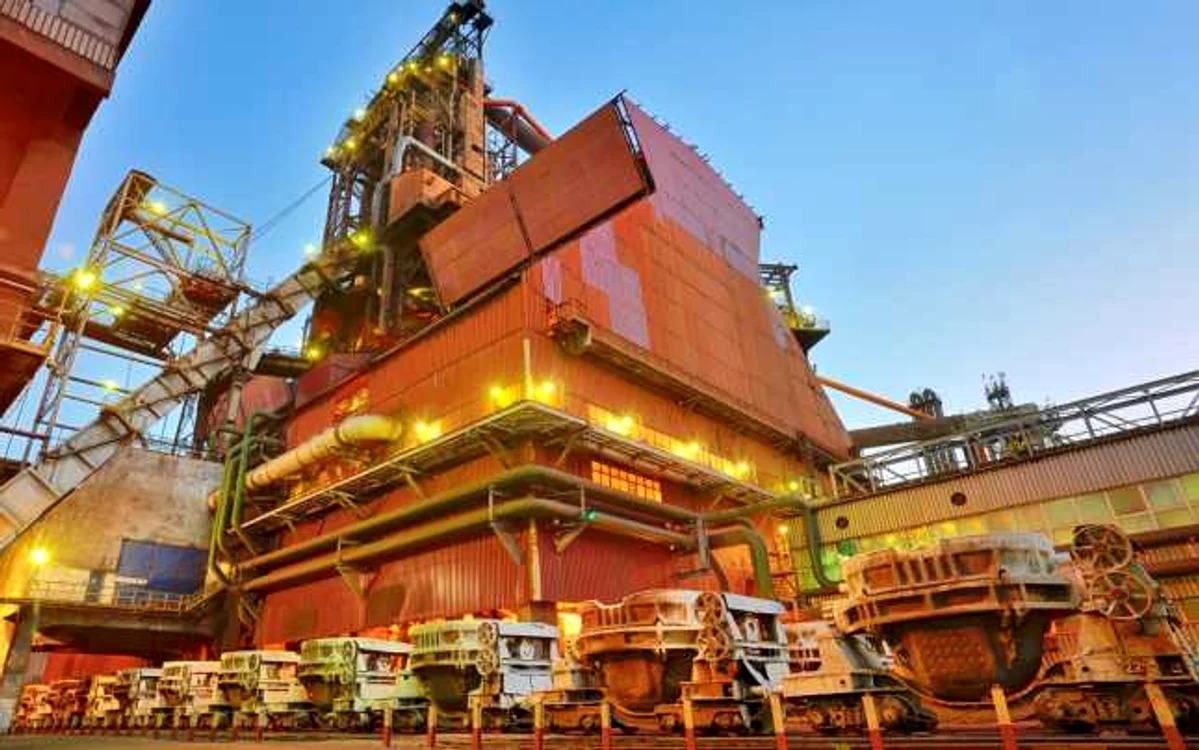 Imagine din ArcelorMittal Galaţi FOTO Adevărul