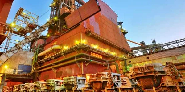 Imagine din ArcelorMittal Galaţi FOTO Adevărul