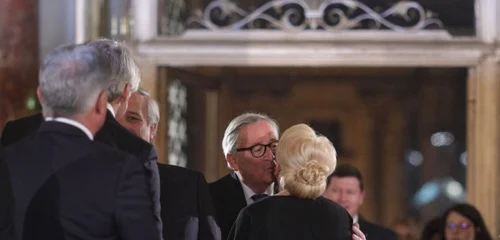 Ceremonie Ateneu - preşedinţie UE România - Jean Claude Junker - Viorica Dăncilă / FOTO Inquam Photos / Octav Ganea / 10 ian 2019