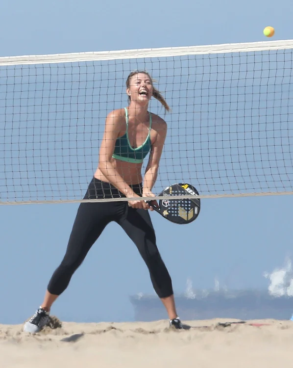 Maria Sharapova Continues Working Out Despite Failed Drug Test jpeg
