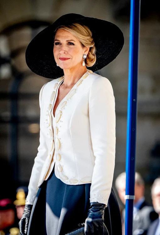 Regina Maxima a Olandei, la primirea sultanului Omanului, Foto Profimedia (4) jpg
