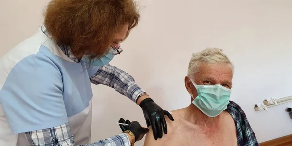 calarasi vaccinare in mediul rural foto faceb/Cezar Rădulescu
