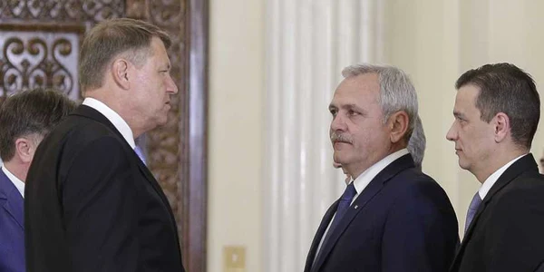Klaus Iohannis si Liviu Dragnea FOTO Inquam Photos