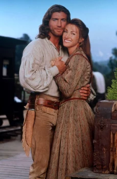 Joe Lando și Jane Seymour în serialul Dr Quinn