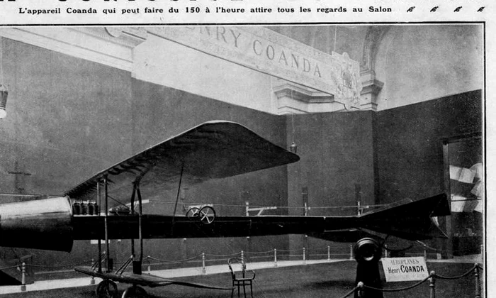Avionul cu reacţie al lui Coandă face senzaţie jpeg