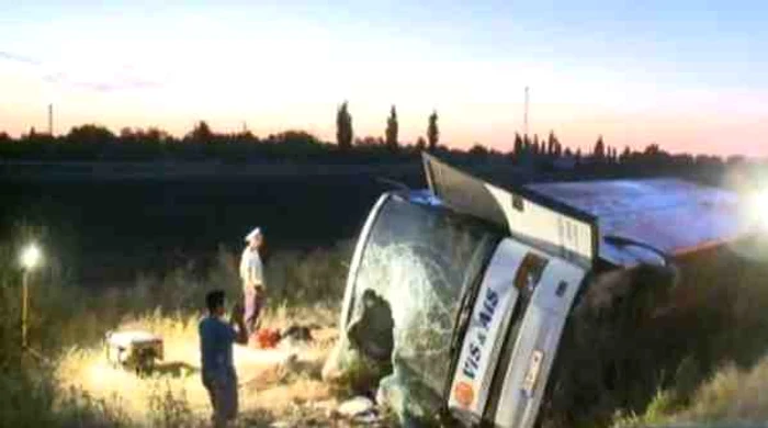 Unul dintre şoferii autocarului se află în stare gravă la Spitalul Floreasca