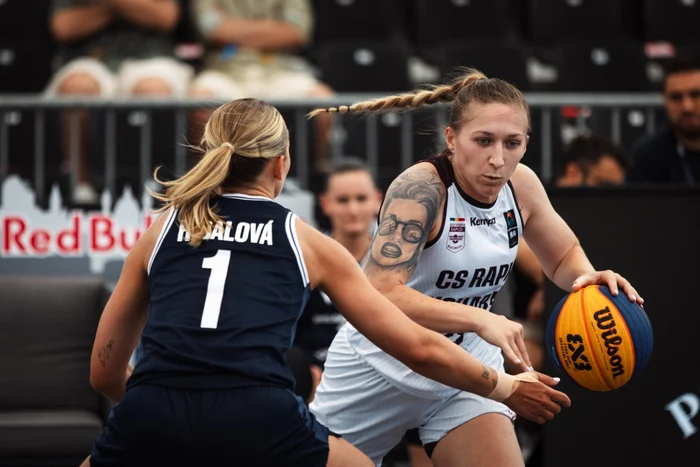 Alina Podar, de la Rapid, echipa surpriză a sezonului în baschetul 3x3 