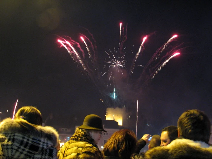 Focul de artificii nu va lipsi. Foto: Adevărul