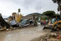 Insula Ischia a fost lovită de ploi torențiale care au făcut prăpăd jpg