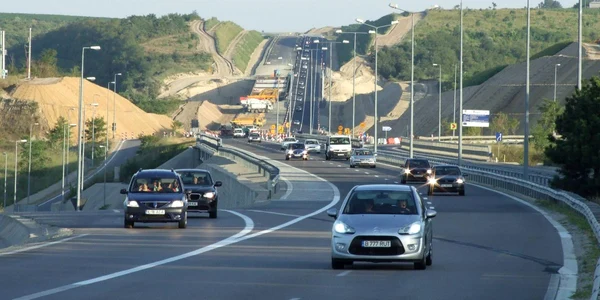 Așa s-a circulat pe A2!