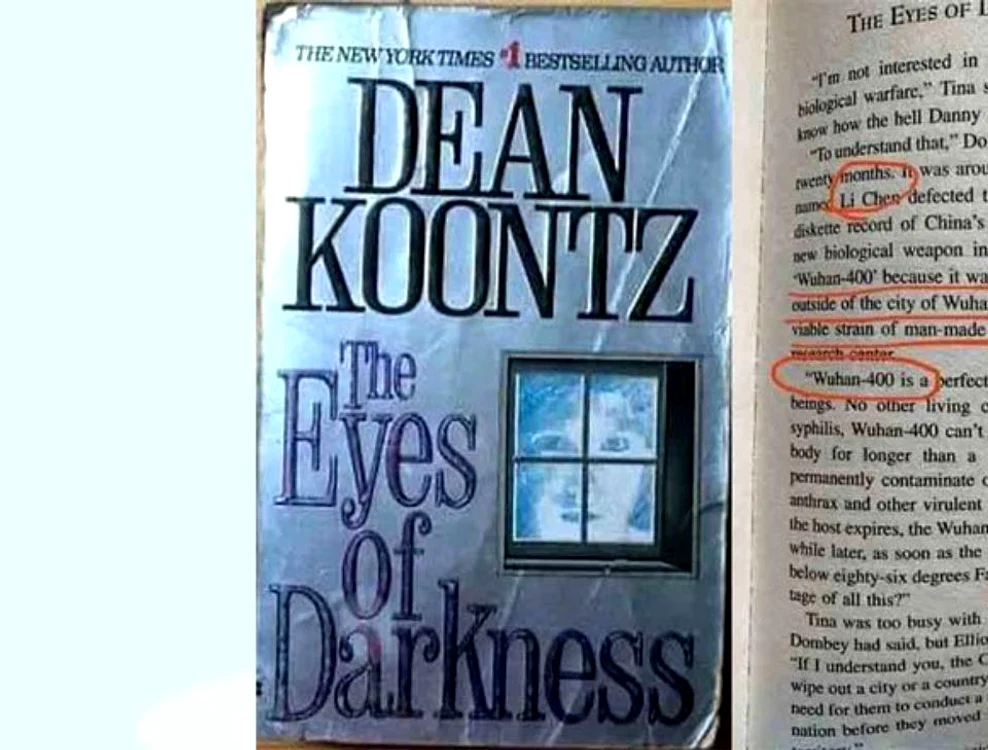 Dean Koontz descrie în romanul său, „The Eyes of Darkness”, exact coronavirusul 
