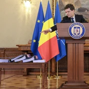 Nicușor Dan susține declarații de presă pe tema sistemului de justiție din România, la Palatul Cotroceni FOTO INQUAM/ George Călin