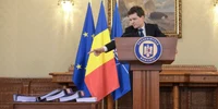 Nicușor Dan susține declarații de presă pe tema sistemului de justiție din România, la Palatul Cotroceni FOTO INQUAM/ George Călin