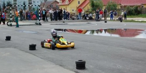 Bistriţa:  Karting pe străzile Bistriţei