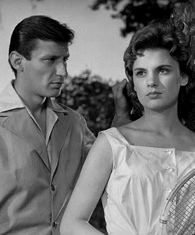 Ilinca Tomoroveanu, alături de Victor Rebengiuc în "Mandrie" (1960)