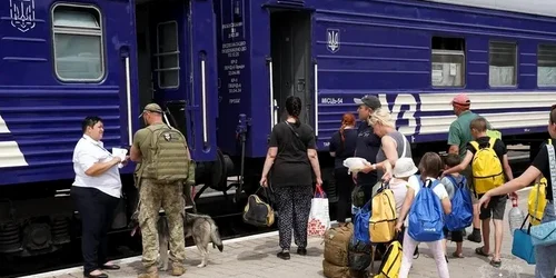 evacuare donețk/FOTO:Telegram