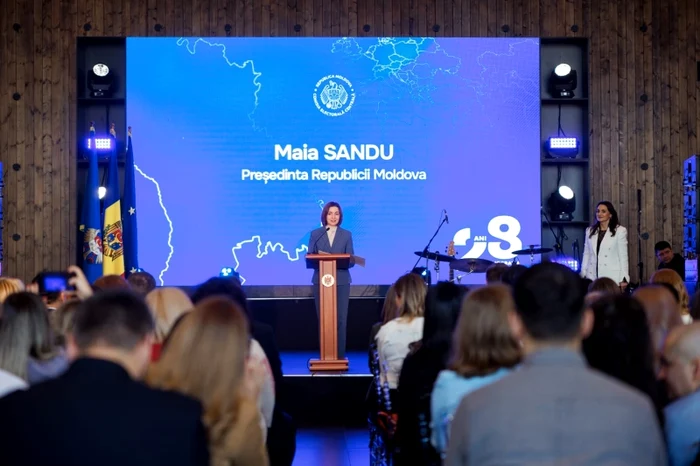 Maia Sandu a felicitat românii de Ziua Națională. FOTO: Presedinte.md