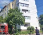 Incendiu la un bloc din Piatra Neamț FOTO: ISU