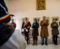 Majestatea Sa Margareta, Principele Radu și Principesa Elena primind Dubașii în interiorul Muzeului Săvârșin. FOTO: Daniel Angelescu, Casa Majestății Sale