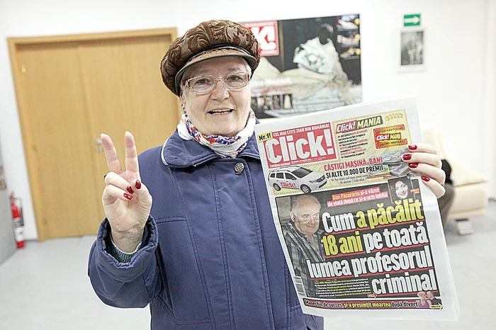 Elena Stan  a câştigat  300 de lei  cu Click!