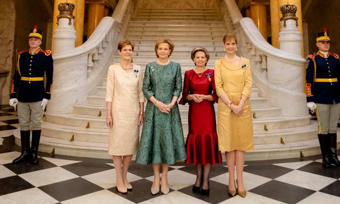 Fiicele Regelui Mihai, Majestatea Sa Margareta, Principesa Elena, Principesa Sofia, Principesa Maria la Corpul Diplomatic la Palatul Regal   FOTO Alexandra Curea Gogu, Daniel Angelescu, Casa Majestății Sale (9) jpeg