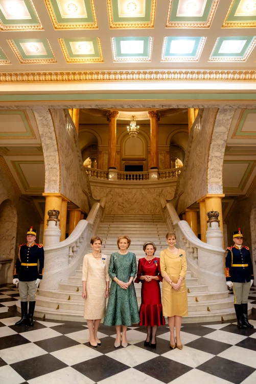 Fiicele Regelui Mihai, Majestatea Sa Margareta, Principesa Elena, Principesa Sofia, Principesa Maria la Corpul Diplomatic la Palatul Regal   FOTO Alexandra Curea Gogu, Daniel Angelescu, Casa Majestății Sale (9) jpeg