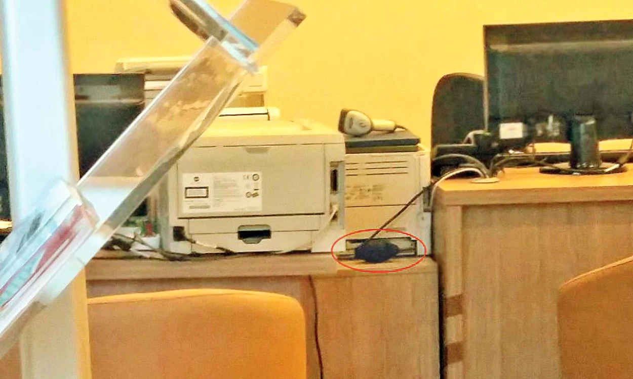 Obiectul care a stârnit panică la LugojFoto: cetateanul.ro