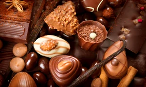 38253359   chocolates background  praline chocolate sweets jpeg