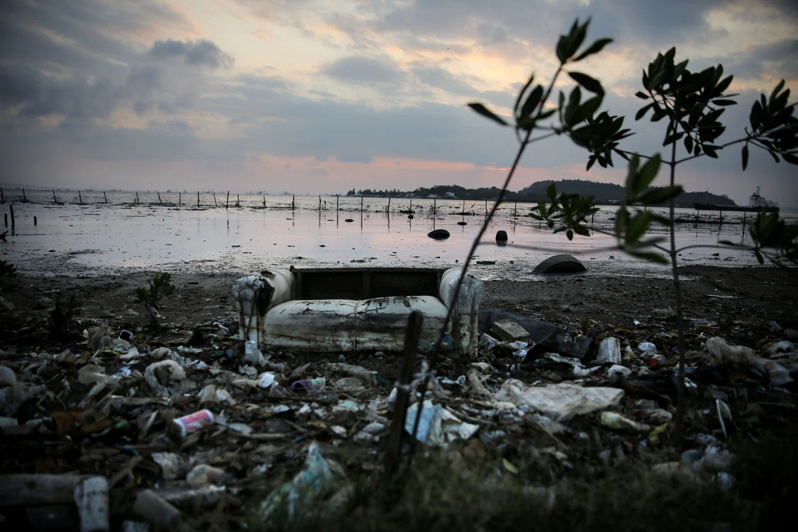 Gunoaiele aruncate pe malul apei au infestat totul. Brazilienii şi-au făcut-o cu mâna lor, iar autorităţle au tolerat şi au amânat rezolvarea problemei. Acum, nu doar localnicii, ci şi turiştii şi sportivii sunt în mare pericol