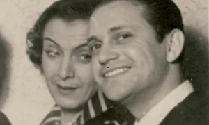 Maria Tănase și Maurice Nègre (© Muzeul Olteniei)