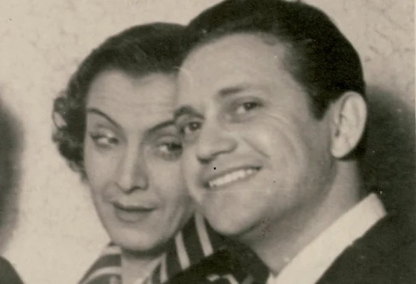 Maria Tănase și Maurice Nègre (© Muzeul Olteniei)