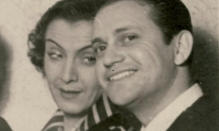 Maria Tănase și Maurice Nègre (© Muzeul Olteniei)