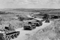 Convoi de tancuri sovietice in timpul anexarii Basarabiei 1940 jpg