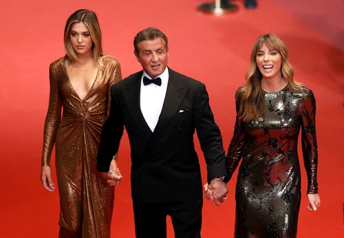 Sylvester Stallone alaturi de sotia Jennifer Flavin si fiica sa FOTO EPA-EFE