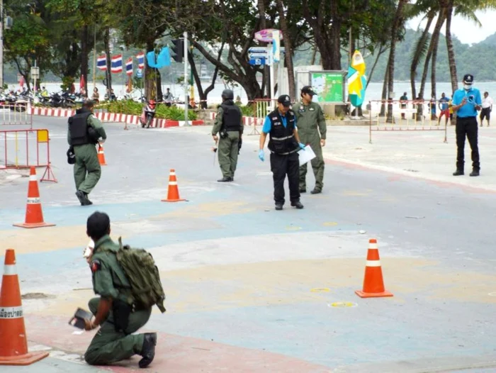 O exlozie a avut loc la Patong, pe insula Phuket din Thailanda FOTO www.thephuketnews.com