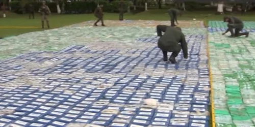 Captura istorica de cocaina in Columbia FOTO Captura YouTube