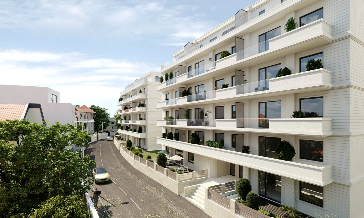 Green Park Herăstru Residence, un ansamblu rezidențial format din cinci clădiri de câte cinci etaje