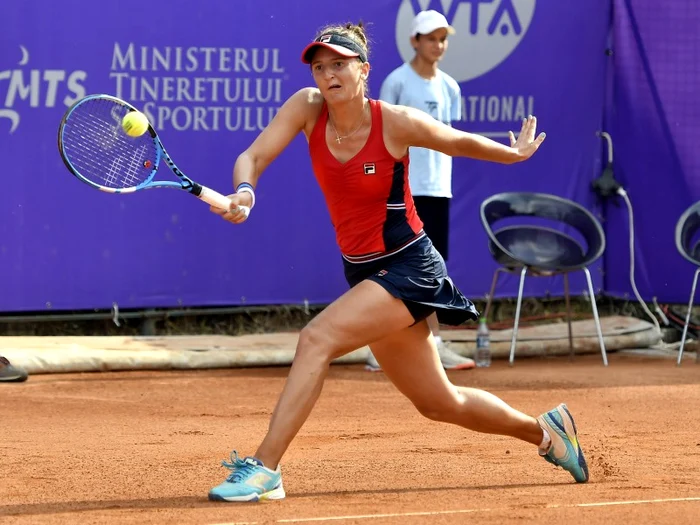 Irina Begu a fost învinsă deși a dominat debutul meciului cu Laura SiegemundFoto: Sport Pictures