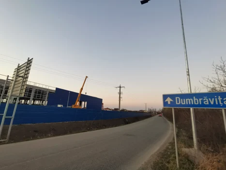 Se construieşte Ikea Timişoara FOTO Ş.Both