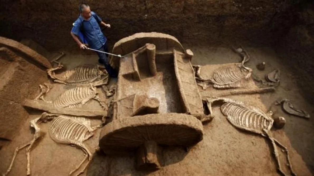 În China au fost descoperite vestigiile unei culturi vechi de 3 000 de ani jpeg